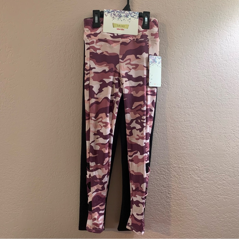 NWT Shooshoo leggings 2 pack size 10-12